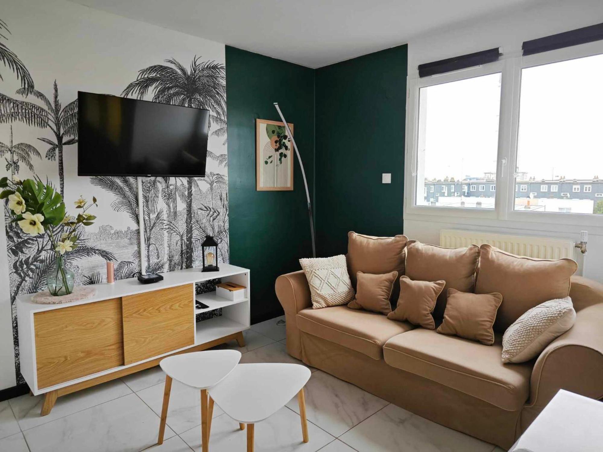 Calais Plage-Gare Appartement Elegant Tout Equipe Exteriör bild