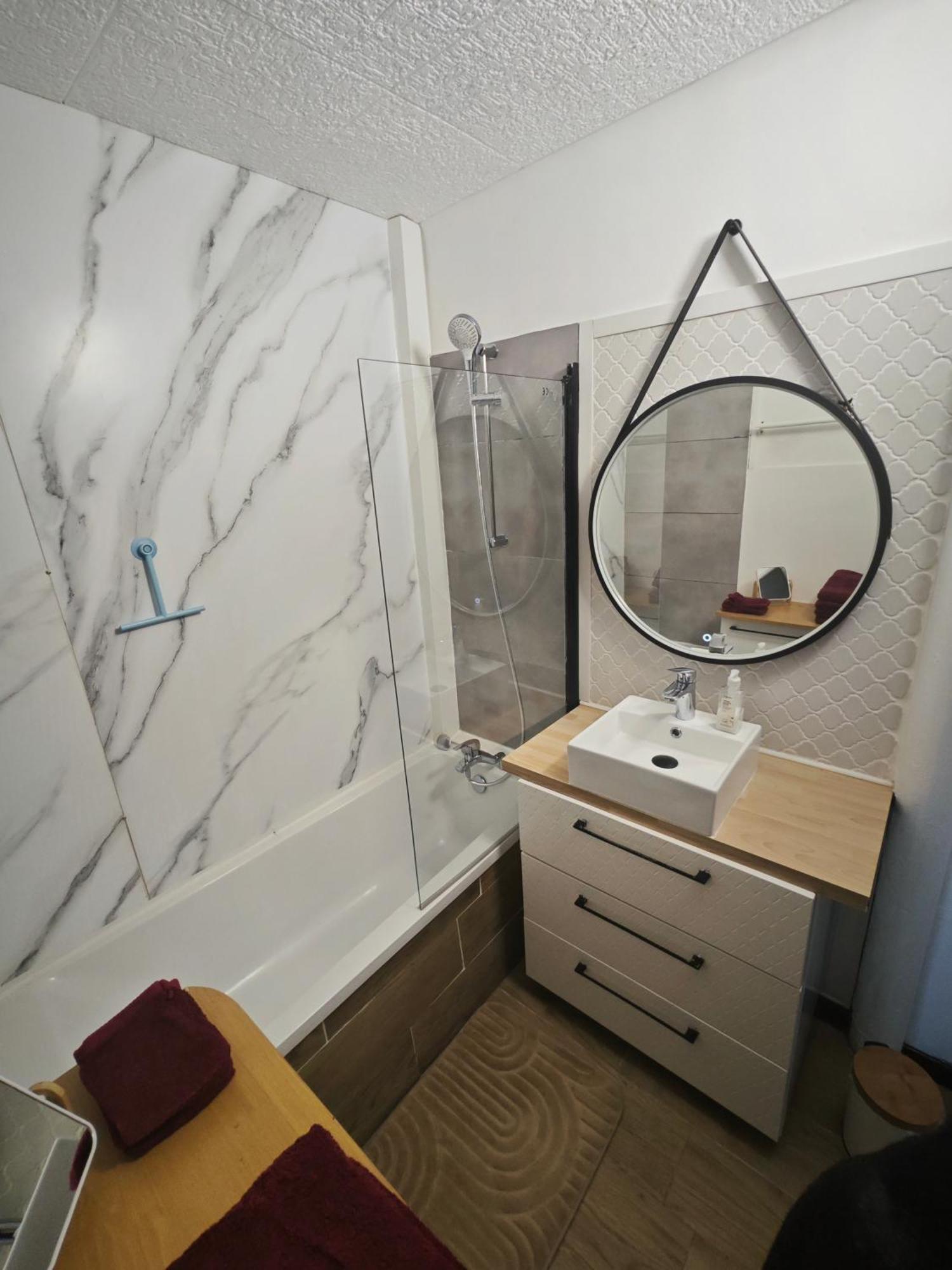 Calais Plage-Gare Appartement Elegant Tout Equipe Exteriör bild